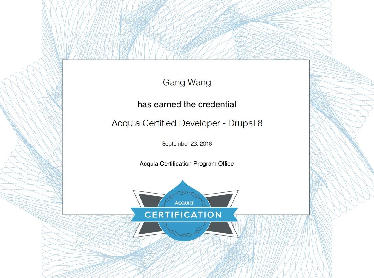 Certified Developer